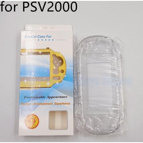 1set Clear Crystal Hard Protective Case Cover Skin Shell For Sony PSV PSVITA2000 Clear Protective Shell for PSV2000 Accessories