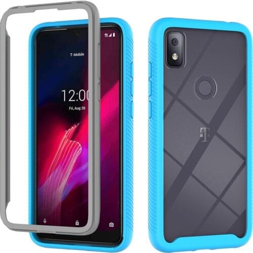 Premium Quality Anti-scratch Acrylic Case for TCL T-Mobile Revvl 4 Plus 5G Fall Protection Mobile Phone Bag Coque