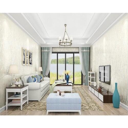 Beibehang Mediterranean blue vertical striped papel de parede wall paper simple modern bedroom living room background wallpaper