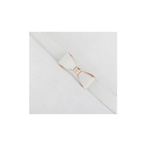 Free shipping new popular Fashion bow gold buckle elastic waist belt strape wide cummerbund trench heart love female brand women