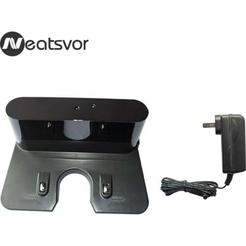 Robot Vacuum Parts for NEATSVOR X500/X520/X600/X600 PRO/S600 Power Adaptor Accessory Power Supply , Home Dock for Self-Charging