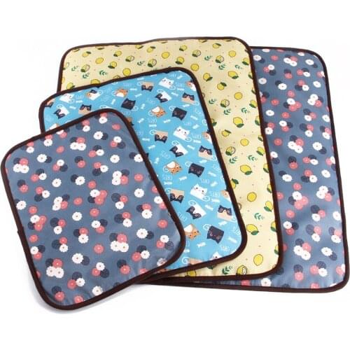 Double Sided Rattan Cool Pet Mat Dog Accessories for Medium Dogs Hot Puppy Blanket Bed Carpet Mattress For Sleeping Cat supplies