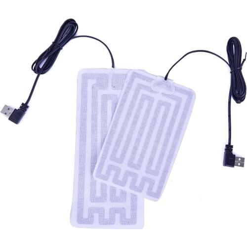 1pc 5V Carbon Fiber Heating Pad Hand Warmer USB Heating Film Electric Winter Infrared Fever Heat Mat For Family Or Outdoor