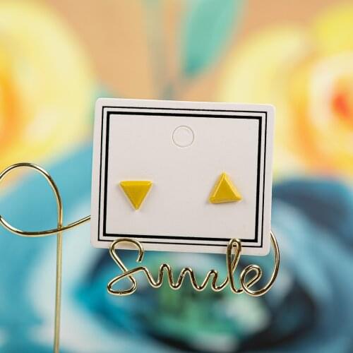 Exquisite Cartoon Multicolor Ceramic Earrings #LY316 bijoux acier inoxidable femme винтажные украшения 2021 бижутерия для женщин