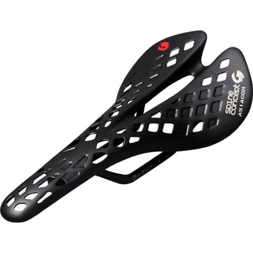 Newest lightest ASIACOM road bike matt UD full carbon fibre saddle spider web mountain bicycle front seat mat MTB part Free ship