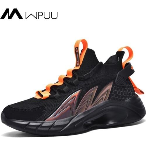 Mens Slip-on Sock Shoes Male Fashion Breathable Walking Outdoor Jogging Sports Comfortable Casual Mesh Running Sneakers For Men