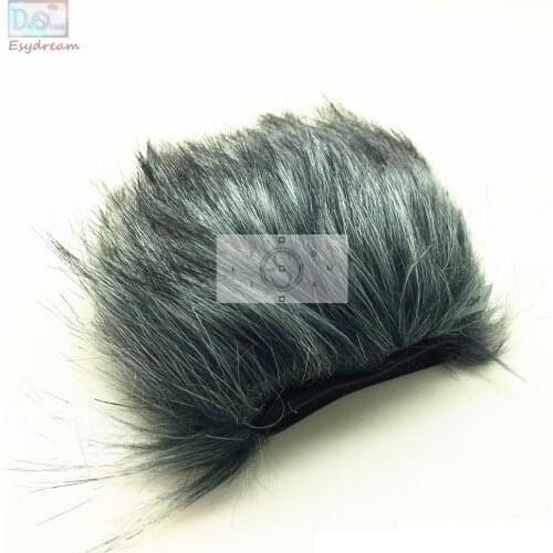MIC Outdoor Furry Cover Windscreen Windshield Muff For ZOOM H4N Boya V02 Microphone Deadcat Wind Shield