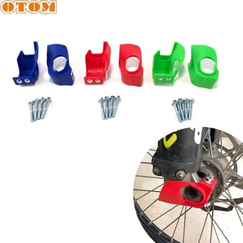 OTOM Racing Universal Lower Front Fork Leg Shoes Cover Guard Protector For HONDA KAWASAKI YAMHA SHOWAKYB MX6 T4 KAYO K6 T6 M2-M6