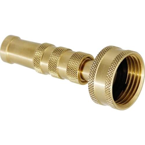 Sprayer HIGH Pressure Heavy Duty Watering Equipment For Car Wash 1pcs Brass Easy To Twist Garden Adjustable Torsion Hose Nozzle