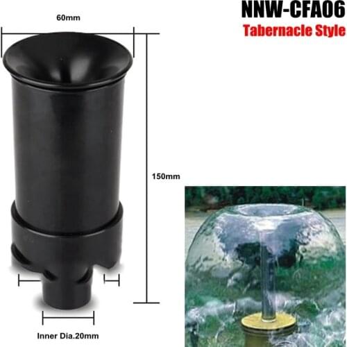 Different Spay Styles Fish Tank Fountain Nozzles Gardening Pond Water Landscape Decorative Fountain Pump Connectors