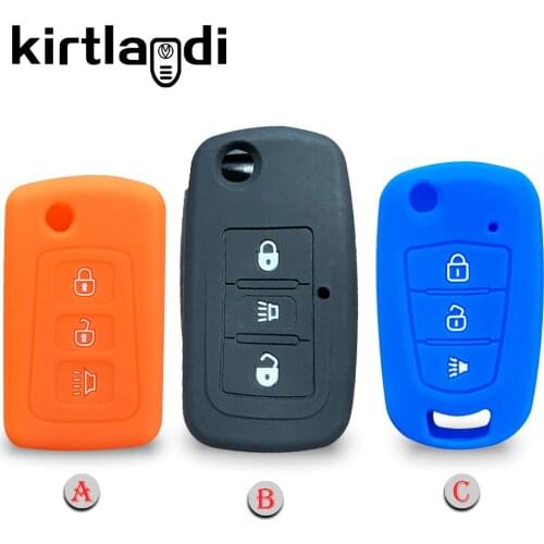 3 Buttons Silicone Key Case Keychain Cover for GREAT WALL HAVAL HOVER H3 H5 H6 Hover GW Holder Car Key Cover Shell Keyless Skin