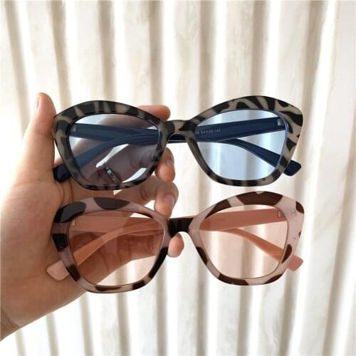 2021 Cat Eye Sun Glasses Colour Trend Sunglasses Street Fashion Women Vacation Beach Sunglasses