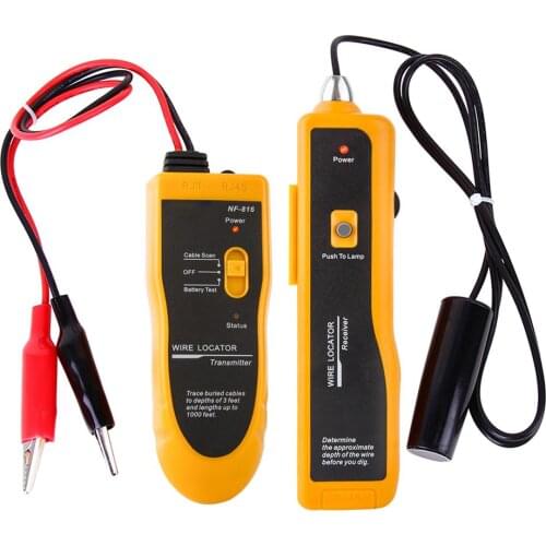 Telephone Wire Tracker Tracer Toner RJ11 RJ45 Cat5 Cat6 Ethernet LAN Network Cable Tester Detector Line Finder