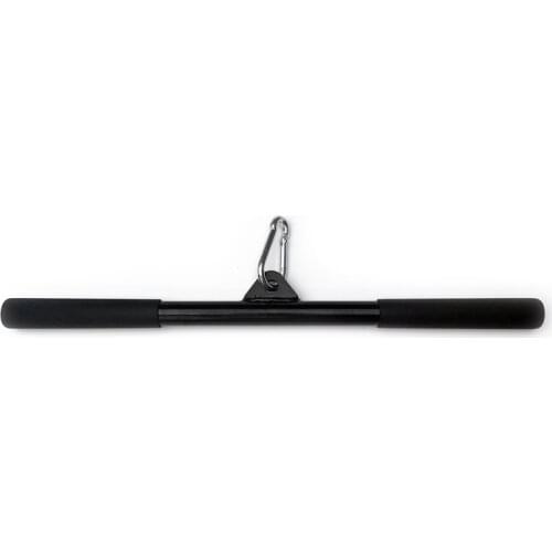 Gym Pully Cable Machine Attachments Biceps Triceps Back Blaster Handle Straight Rowing T-bar Handle Grip For Pull Down Rope