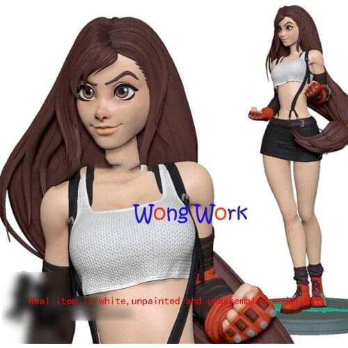 Wong Work Unpainted 1/10 16.7cmH 1/8 20cmH 3D Printing Unassembled Garage Kits GK Model Kit Figure Statue Hollow TZ-210726-34