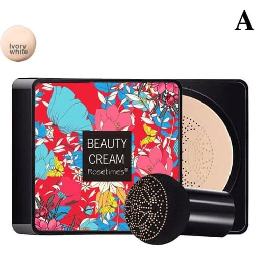 1pcs Mushroom Head Air Cushion CC Cream Concealer BB Cream Set Air Cushion CC Foundation BB Cream Moisturizing Cream Q1J0