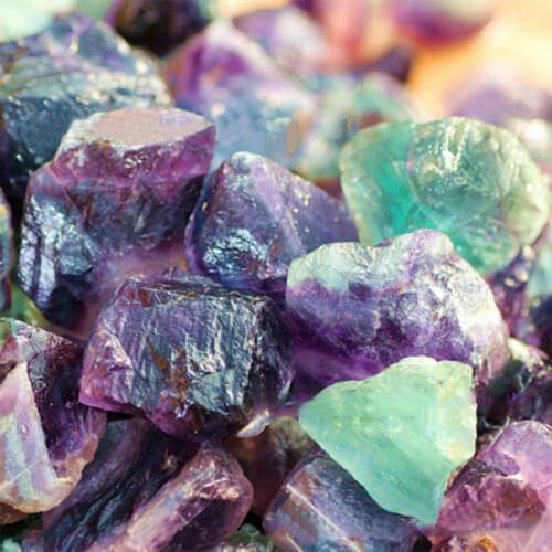 100g Natural Rare Fluorite Crystal Stone Rock Gemstone Gem Specimen Home Decor