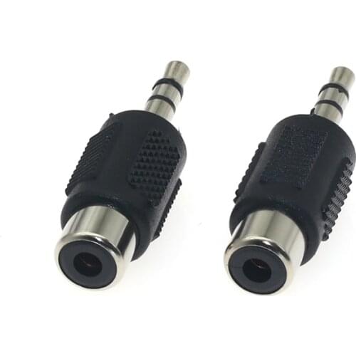 5/10/20 piece RCA 3.5mm mono male to female audio adapter coupler stereo two-channel RCA female connector audio plug solderless