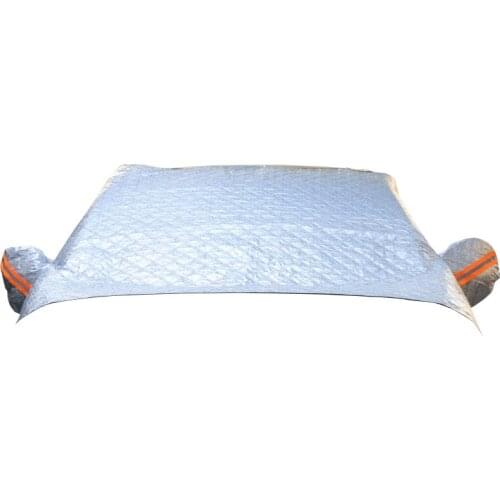 Car snow shield sun shield half-cover car jacket front windshield box snow insulation and thick snow shield