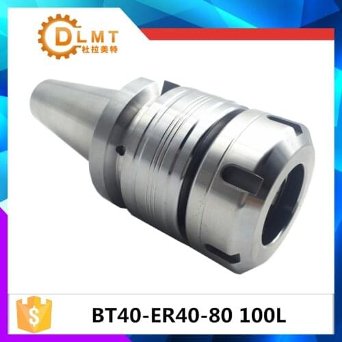 New BT40 ER40 80L BT40 ER40 100L Collet chuck holder ER32 toolholder CNC Milling Lathe