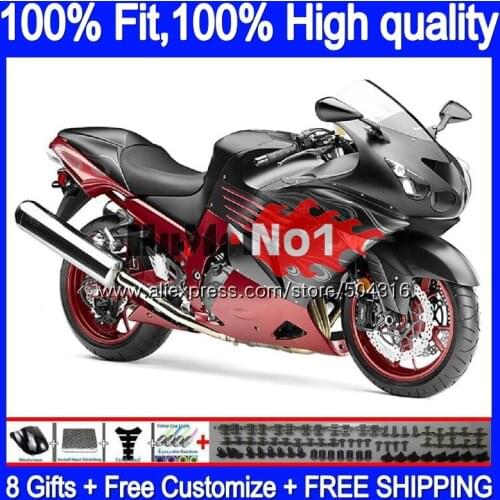 Injection For KAWASAKI ZX-14R ZX14R 12 13 14 15 16 17 Flat color 87MC.87 ZZR1400 ZX 14R 2012 2013 2014 2015 2016 2017 Fairing
