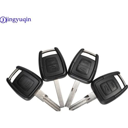 Jingyuqin 2/3 Buttons Car Key Shell Fob Case Cover Fob Blank For Opel VAUXHALL VECTRA ASTRA ZAFIRA