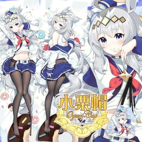 Anime Oguri Cap Umamusume: Pretty Derby Dakimakura Hugging Body Pillow Case Otaku Male Pillow Cushion Cover Xmas Gifts SM