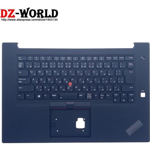 Repaint Shell Palmrest Upper Case With Japanese Backlit Keyboard for Lenovo Thinkpad P1 Gen1 X1 Extreme 1st Laptop Cover 01YU807