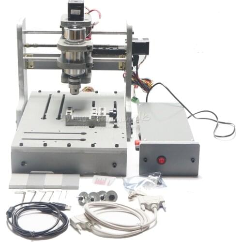USB 3 Axis Mini CNC Router 3020 200*300mm Engraving Area PCB Milling Machine for Woodworking