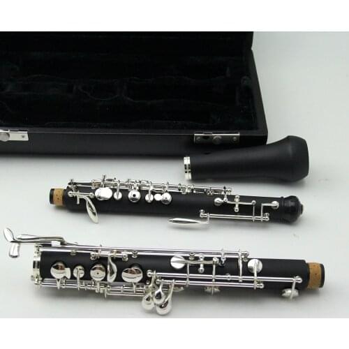 New children oboe kit C key mixed wooden body cupronickel parts silver plated
