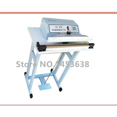 Foot sealer 600mm pedal impulse electrical sealing machine aluminum bags sealer tools plastic of PP,PE,PET packaging equipment