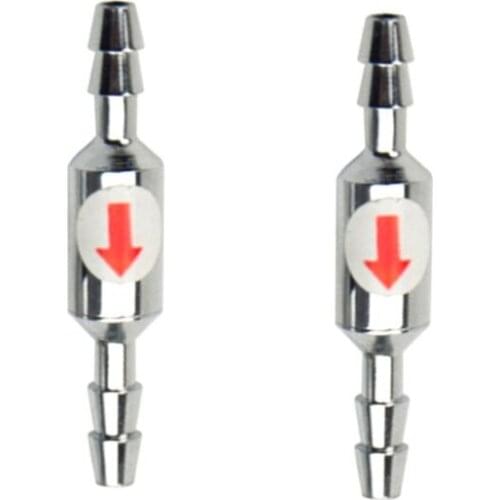 Aquarium Stop Valve Anti-carbon Dioxide CO2 Check Valves Stainless Steel Bubbler Refiner For Carbon Dioxide Equipment