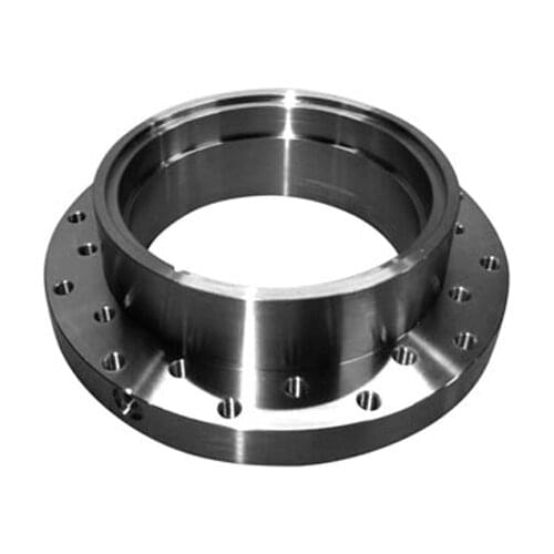 OEM Flange CNC turning, milling, drilling machined part service in Shenzhen