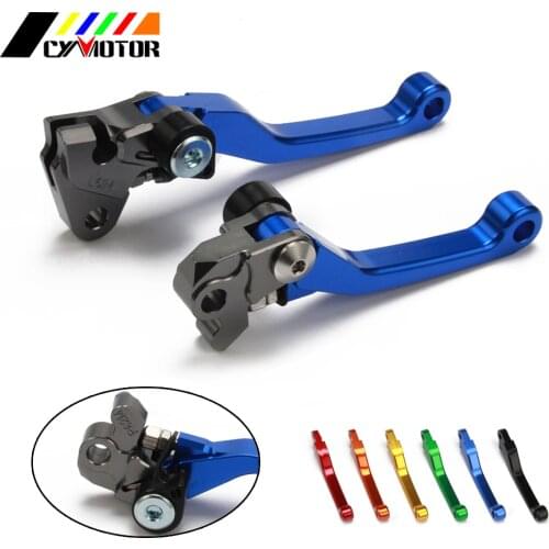 Motorcycle CNC Pivot Brake Clutch Levers For YAMAHA YZ125 YZ250 YZ250F YZ426F YZ450F YZ 125 250 250F 426F 450F 01 02 03 04 05-07