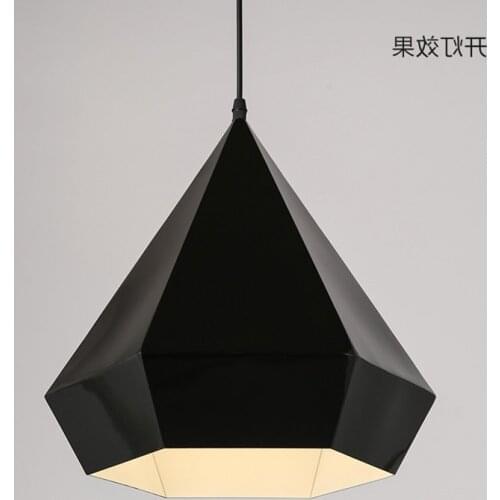 Nordic iron design lamp lamparas de techo colgante moderna hanging lamp nordic decoration home hanglampen living room decoration