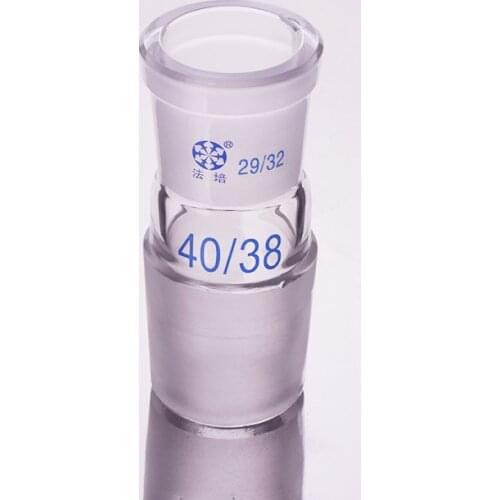 Borosilicate Glass Joint,Female 29/32,Male 40/38,Glass reducing Adapter,A type connector