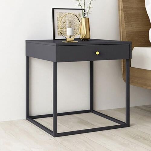 Modern Bedroom Nightstand Nordic Small Bedside Storage Cabinet Cupboard Locker Night Table Simple Sofa Side Table with Drawer