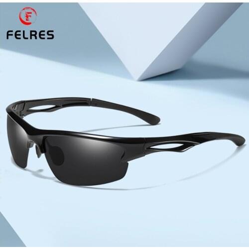 FELRES Sport Polarized Sunglasses For Men Women Outdoor Driving Cycling Fishing UV400 Goggles Hot 6916
