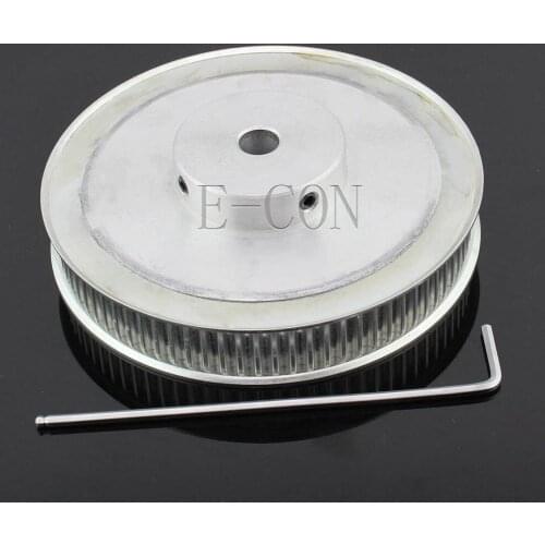 1pcs HTD5M Timing Pulley 80teeth Synchronization Alumium Bore 8mm/10mm/12mm/12.7mm/14mm/15mm/17mm/20mm Teeth Width 16mm