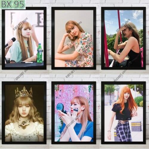 Diamond Embroidery LISA 5D DIY Diamond Painting Korean Singer Cross Stitch Kits Mosaic Full Square Drill Home Decoration Gift