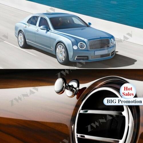 4+64GB Tesla Style Big Screen Android 10.0 Car Multimedia Player For Bentley Mulsanne 2012-2019 GPS Audio Radio stereo head unit