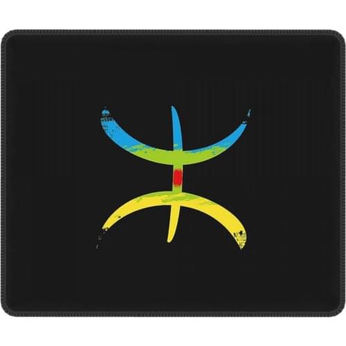 Berber Amazigh Flag YAZ Awesome Mouse Pad Antislip MousePad Rubber Gamer Computer Laptop Pad