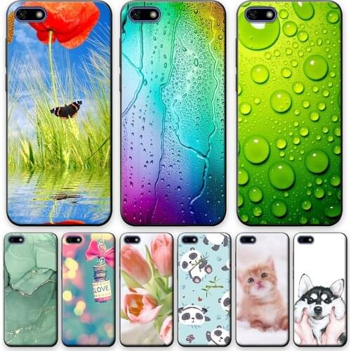 For Huawei Y5 2018 Case Silicone Back Cover For Huawei Y5 Lite 2018 TPU Phone Case For Huawei Y5 Prime 2018 Soft Protective Capa