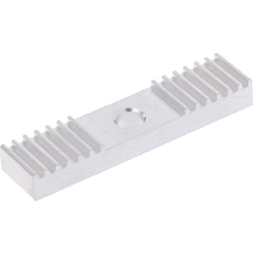 DIY GT2 Timing Belt Fixing Piece Tooth Pitch 2mm Clamp 9*40mm For 3D Printer CNC