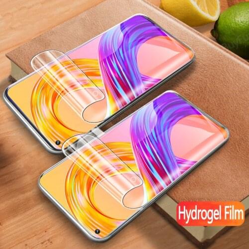 2PCS Hydrogel Film For Oppo Realme 8 Pro Screen Protector Films For Realme 8 7 5G X7 6S 6 5S 5 Pro Protective Film Not Glass