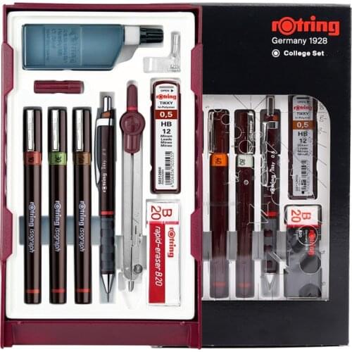 Holbein Rotring Needle Pen Master Waterproof Stroke Architectural Engineer Professional Drawing Design Comics Needle Pen Set