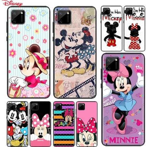 Cute Minnie Mouse Girls For OPPO A5 A9 A11X A1K A12 A12E A31 A32 A52 A53 A72 A73 A93 A94 AX7 Pro Soft Phone Case