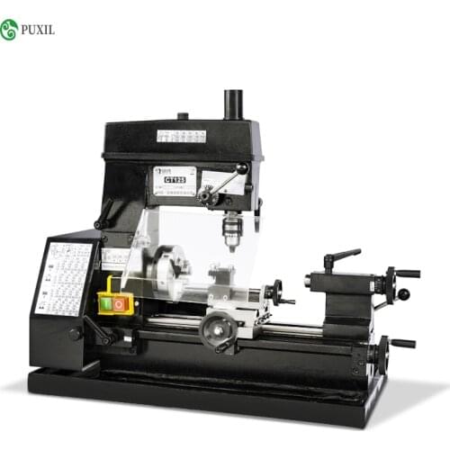 CT125 Mini lathe drilling and milling machine Mini lathe teaching tool multi-tool lathe machine