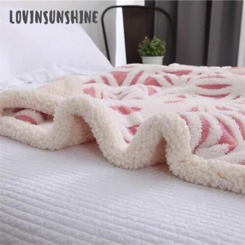 LOVINSUNSHINE Aircraft Sofa Office Simple Pink Blanket Towel Soft Throw Blanket For Adult AB#161