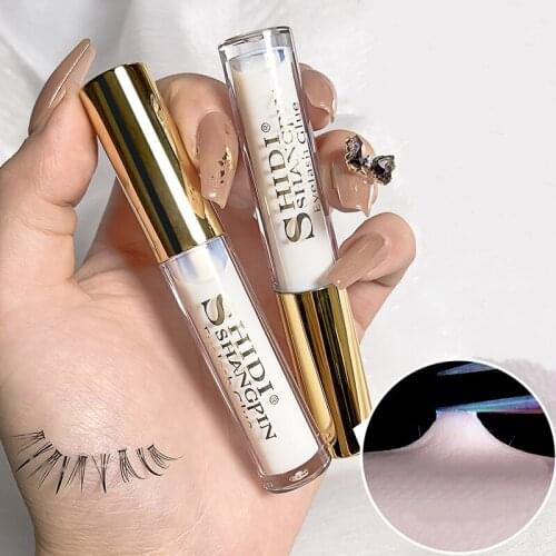 5ml Professional False Eyelash Glue Transparent Long Lasting Multipurpose Black Eyelashes Adhesive Portable Makeup Cosmetic Tool